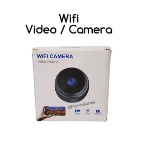 Electronics Video Camera Wifi Photo Casual Home Travel Black NIB NWT